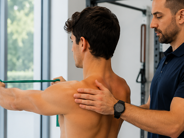 Physiotherapy treatment for shoulder instability